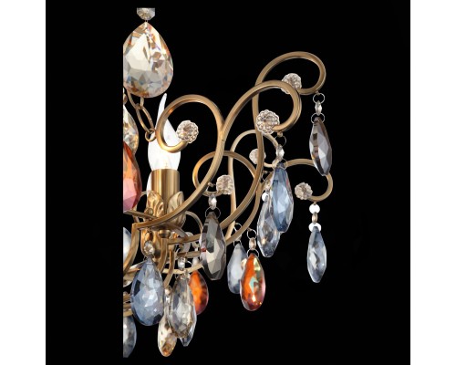 SL421.303.08 Люстра подвесная ST-Luce Бронза/Мульти E14 8*40W VIANETA