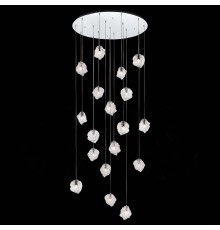 SL1175.103.18 Светильник подвесной ST-Luce Хром/Прозрачный E14 18*40W PORTICI