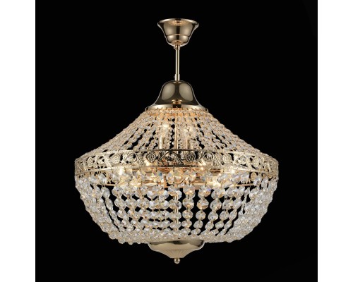 SL669.203.11 Люстра подвесная ST-Luce Французское золото/Прозрачный E14 11*40W ANTICATO