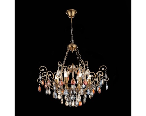 SL421.303.08 Люстра подвесная ST-Luce Бронза/Мульти E14 8*40W VIANETA