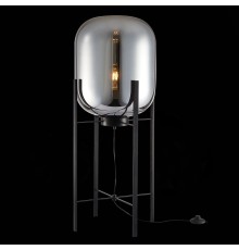 SL1050.715.01 Торшер ST-Luce Черный/Дымчатый E27 1*40W BURASCA
