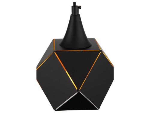 SL258.403.01 Светильник подвесной ST-Luce Черный/Черный, Золото E14 1*40W ENIGMA