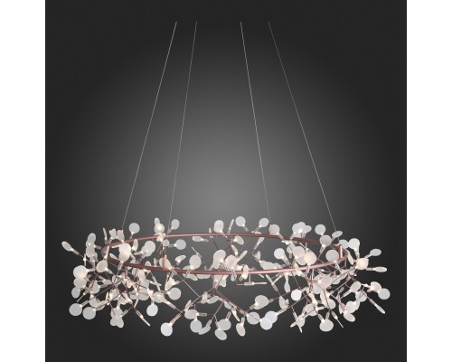 SL379.203.216 Люстра подвесная ST-Luce Медный/Белый LED 216*0,5W 3500K RAFINA