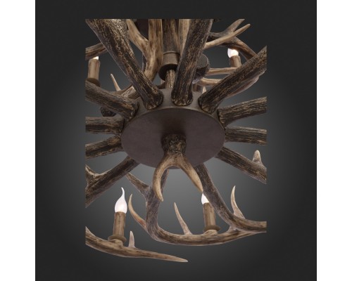 SL154.703.27 Люстра подвесная ST-Luce Серый E14 27*40W (из 3-х коробок) CORNA