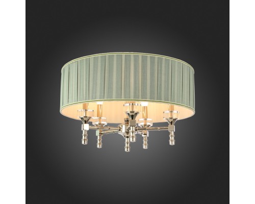 SL1121.103.05 Светильник подвесной ST-Luce Никель/Оливковый E14 5*40W OLEO
