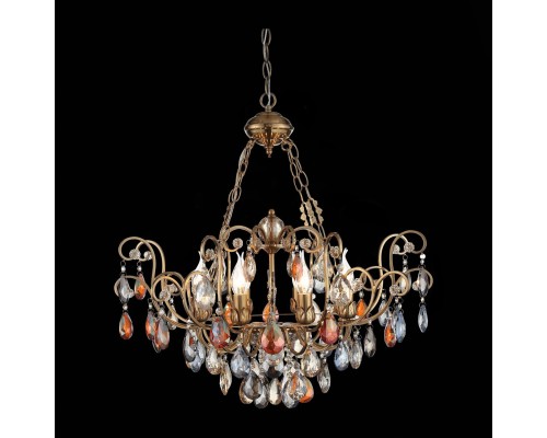 SL421.303.08 Люстра подвесная ST-Luce Бронза/Мульти E14 8*40W VIANETA