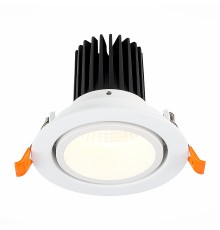 ST705.538.10 Св-к встр. Белый LED 1*10W 3000K 750Lm Ra>90 38° IP20 D102xH85 170-240V ST705