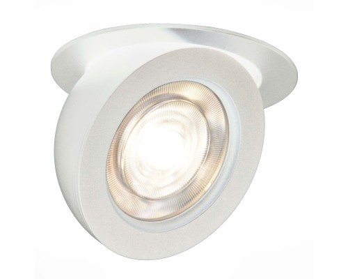 ST654.548.10 Св-к встр. Белый LED 1*10W 4000K 850Lm Ra>90 38° IP20 D109xH60 180-240V ST654