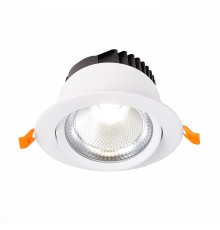 ST211.548.15.36 Св-к встр. Белый LED 1*15W 4000K 1 125Lm Ra80 36° IP20 D109xH65 220-240V MIRO