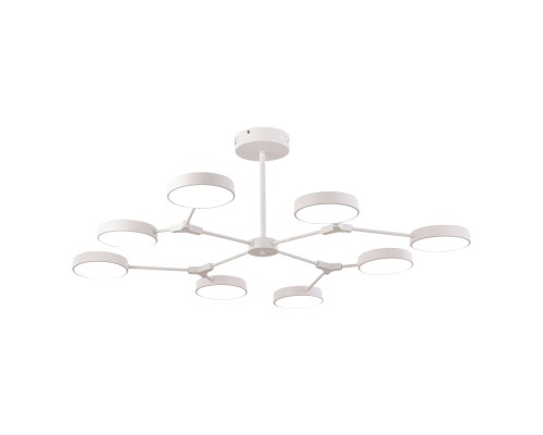 SLE6003-502-08 Светильник потолочный Белый/Белый LED 8*10W MONTA