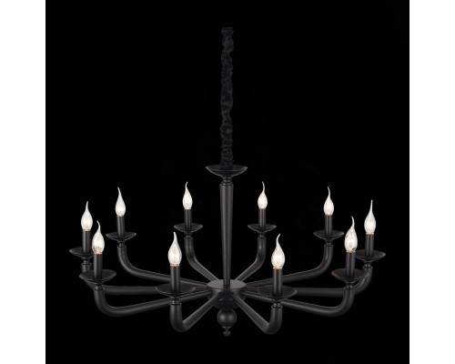 SL1114.403.10 Люстра подвесная ST-Luce Черный E14 10*40W FORTEZA