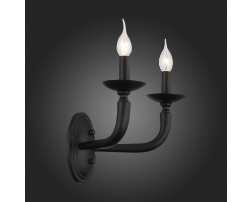 SL1114.401.02 Бра ST-Luce Черный E14 2*40W FORTEZA