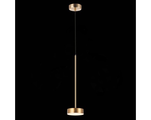 SL6000.303.01 Светильник подвесной ST-Luce Латунь/Латунь LED 1*7W 3000K PANCES