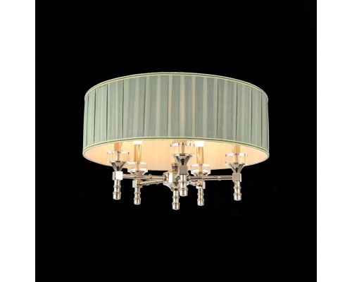 SL1121.103.05 Светильник подвесной ST-Luce Никель/Оливковый E14 5*40W OLEO