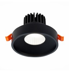 ST751.448.10 Св-к встр. Черный LED 1*10W 4000K 750Lm Ra>90 38° IP20 D100xH75 170-240V ST751