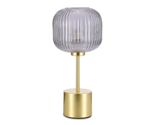 SL1154.304.01 Прикроватная лампа ST-Luce Латунь/Дымчатый E27 1*60W GRAN