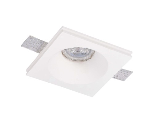 ST254.328.01 Св-к встр. из гипса Белый GU10 1*50W IP20 L120xW120xH40 220V Без ламп Встраиваемые светильники