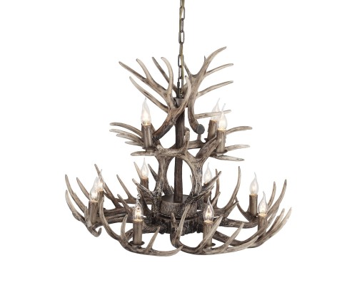 SL154.703.12 Люстра подвесная ST-Luce Серый E14 12*40W CORNA