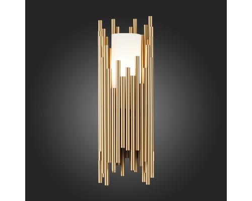 SL1629.301.01 Бра ST-Luce Латунь/Белый E14 1*40W CESENA