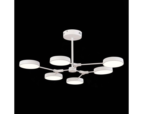 SLE6003-502-06 Светильник потолочный Белый/Белый LED 6*10W MONTA