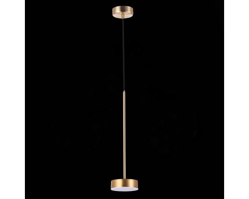 SL6000.303.01 Светильник подвесной ST-Luce Латунь/Латунь LED 1*7W 3000K PANCES