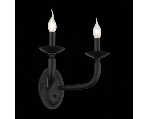 SL1114.401.02 Бра ST-Luce Черный E14 2*40W FORTEZA