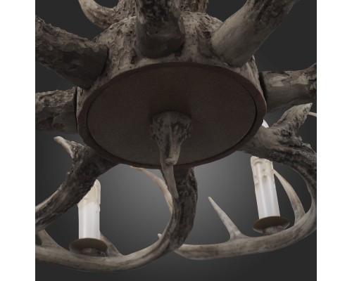 SL154.703.08 Люстра подвесная ST-Luce Серый E14 8*40W CORNA