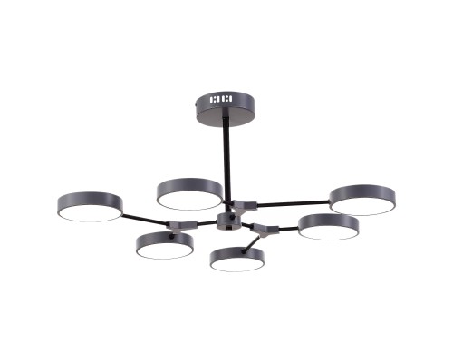 SLE6003-702-06 Светильник потолочный Серый, Черный/Серый LED 6*10W MONTA