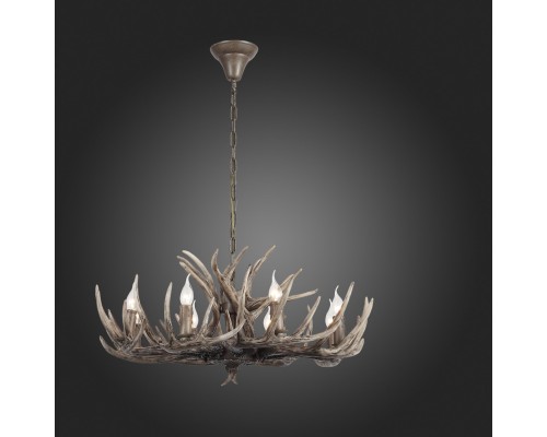 SL154.703.08 Люстра подвесная ST-Luce Серый E14 8*40W CORNA