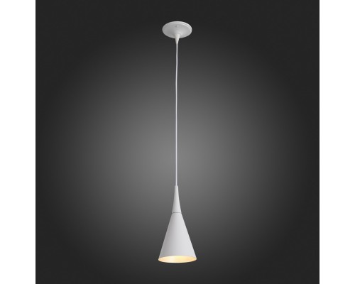 SL874.503.01 Подвес ST-Luce Белый/Белый E27 1*40W GOCCE