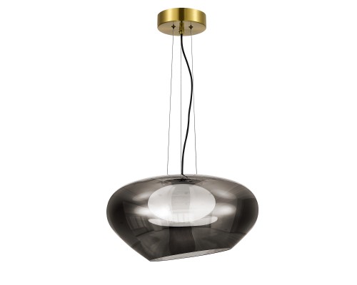 SL6019.313.01 Светильник подвесной ST-Luce Латунь/Дымчатый, Белый LED 1*20W 3000K FORAY