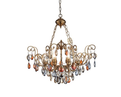 SL421.303.08 Люстра подвесная ST-Luce Бронза/Мульти E14 8*40W VIANETA