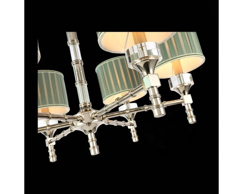 SL1121.103.06 Люстра подвесная ST-Luce Никель/Оливковый E14 6*40W OLEO