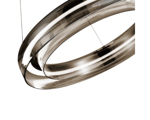 SL6019.333.01 Светильник подвесной ST-Luce Черный/Дымчатый, Белый LED 1*36W 3000K FORAY