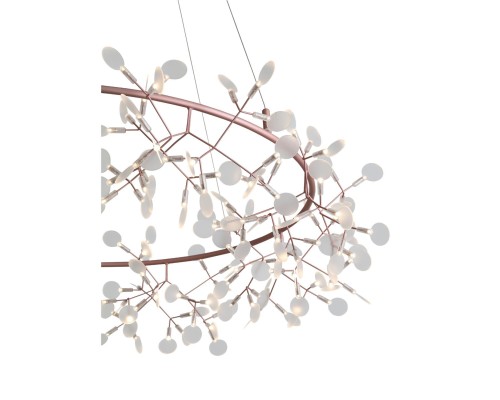 SL379.203.216 Люстра подвесная ST-Luce Медный/Белый LED 216*0,5W 3500K RAFINA