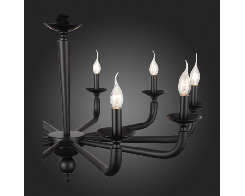 SL1114.403.10 Люстра подвесная ST-Luce Черный E14 10*40W FORTEZA