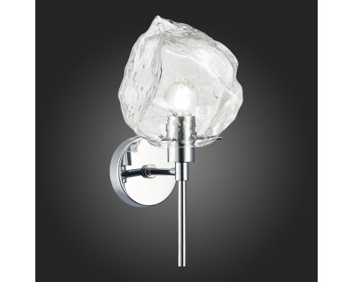 SL1175.101.01 Бра ST-Luce Хром/Прозрачный E14 1*40W PORTICI