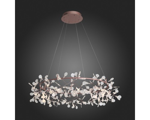 SL379.203.216 Люстра подвесная ST-Luce Медный/Белый LED 216*0,5W 3500K RAFINA