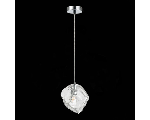 SL1175.103.01 Светильник подвесной ST-Luce Хром/Прозрачный E14 1*40W PORTICI