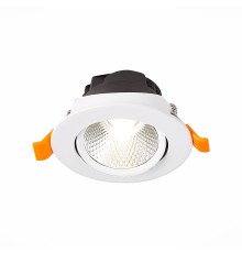 ST211.548.06.24 Св-к встр. Белый LED 1*6W 4000K 480Lm Ra80 24° IP20 D86xH50 220-240V MIRO