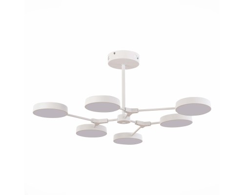 SLE6003-502-06 Светильник потолочный Белый/Белый LED 6*10W MONTA