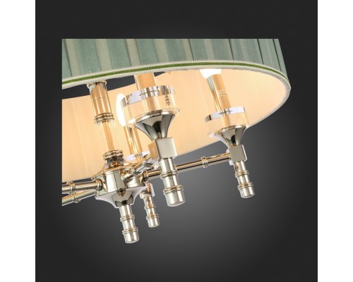 SL1121.103.05 Светильник подвесной ST-Luce Никель/Оливковый E14 5*40W OLEO