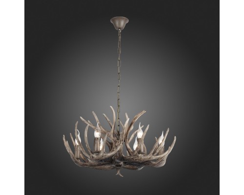 SL154.703.06 Люстра подвесная ST-Luce Серый E14 6*40W CORNA