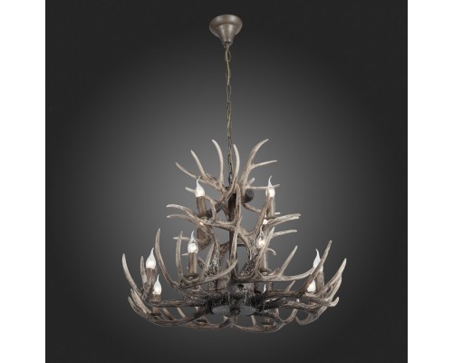 SL154.703.12 Люстра подвесная ST-Luce Серый E14 12*40W CORNA