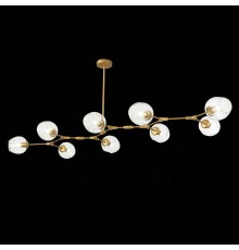 SLE154823-09 Светильник подвесной Золотистый/Прозрачный E27 9*40W RAMETTO