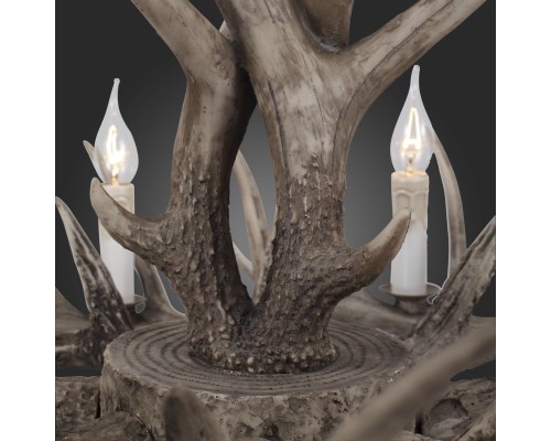 SL154.703.06 Люстра подвесная ST-Luce Серый E14 6*40W CORNA