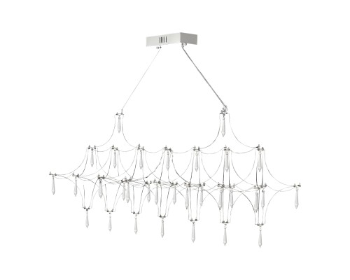 SL6603.103.17 Светильник подвесной ST-Luce Хром/Прозрачный LED 1*17W 4000K GRAVETTA