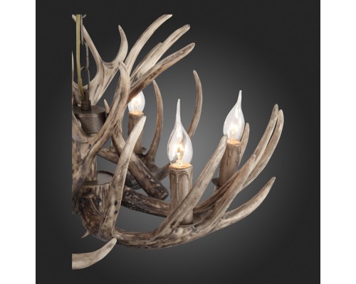 SL154.703.06 Люстра подвесная ST-Luce Серый E14 6*40W CORNA