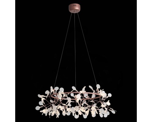 SL379.203.135 Люстра подвесная ST-Luce Медный/Белый LED 135*0,3W 3500K RAFINA