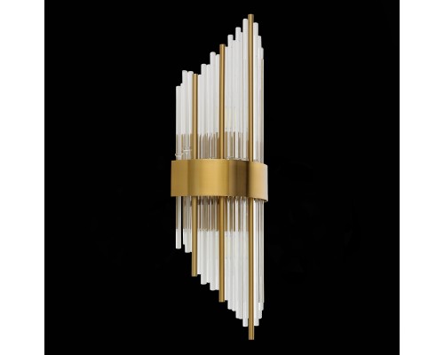 SL1158.301.02 Светильник настенный ST-Luce Латунь/Латунь, Прозрачный E14 2*60W NITIDO